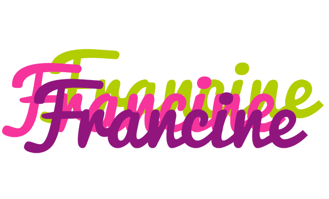 Francine flowers logo