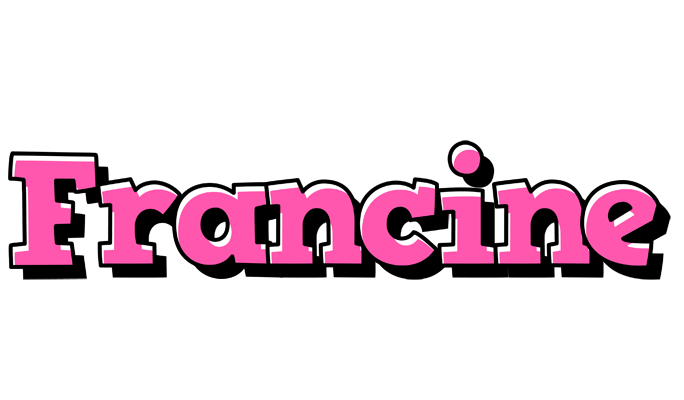 Francine girlish logo