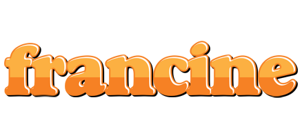 Francine orange logo