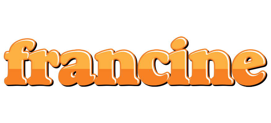 Francine orange logo