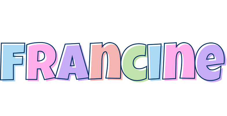 Francine pastel logo
