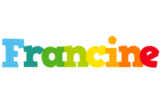 Francine rainbows logo