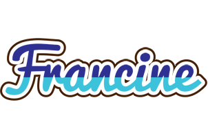 Francine raining logo