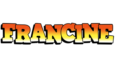 Francine sunset logo