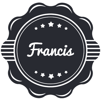 Francis badge logo