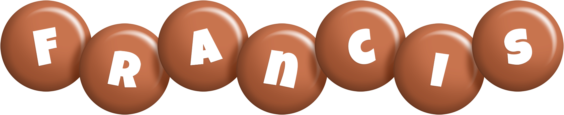 Francis candy-brown logo