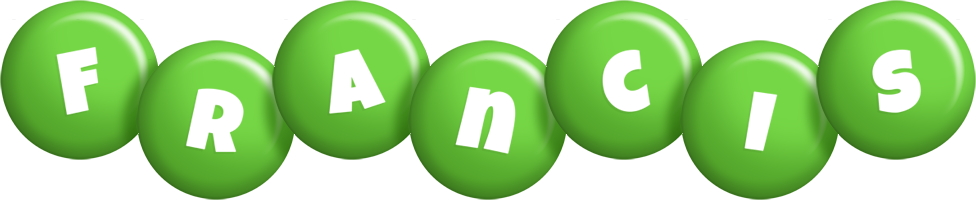 Francis candy-green logo