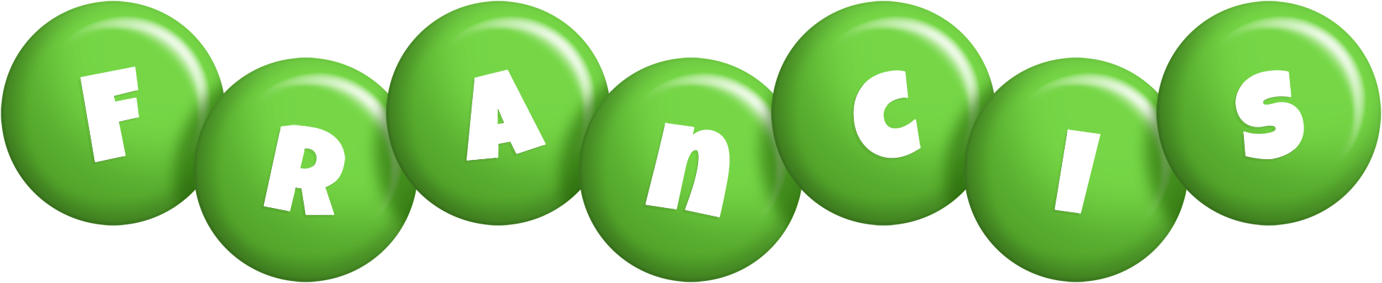 Francis candy-green logo