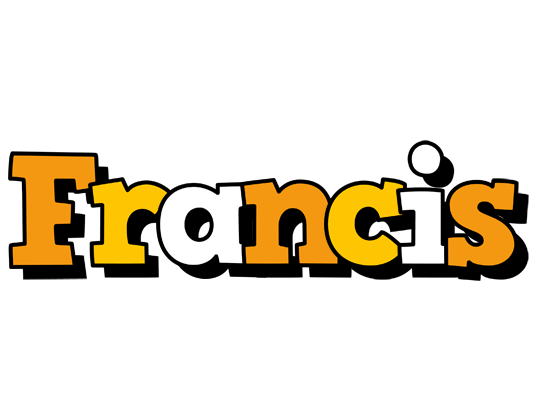 Francis cartoon logo