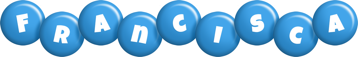 Francisca candy-blue logo