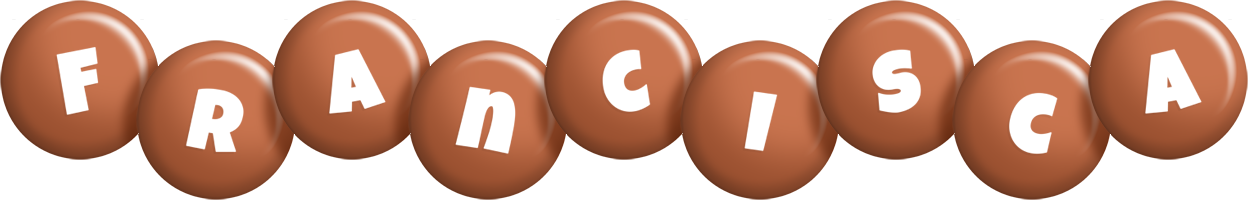 Francisca candy-brown logo