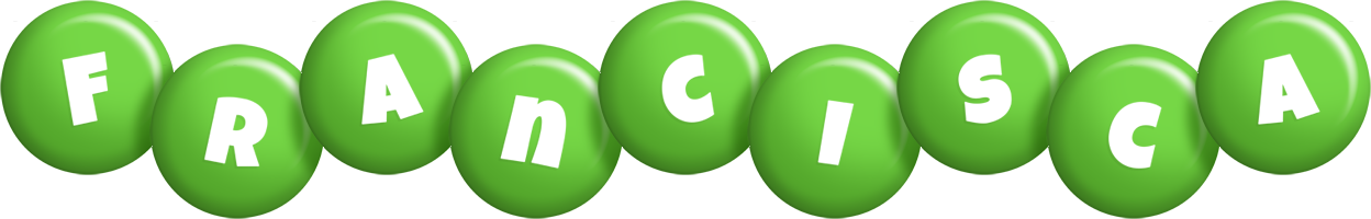 Francisca candy-green logo