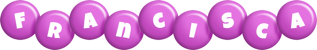 Francisca candy-purple logo