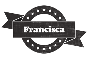 Francisca grunge logo