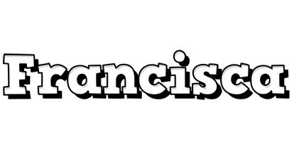 Francisca snowing logo