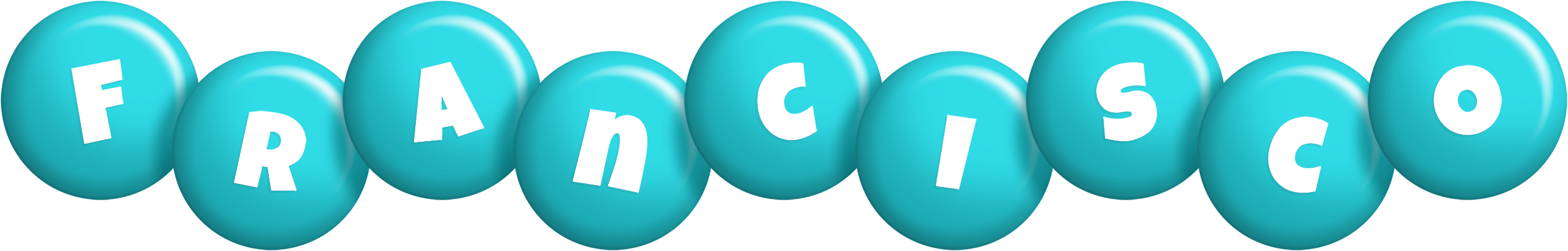 Francisco candy-azur logo