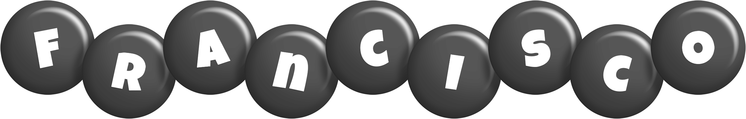 Francisco candy-black logo