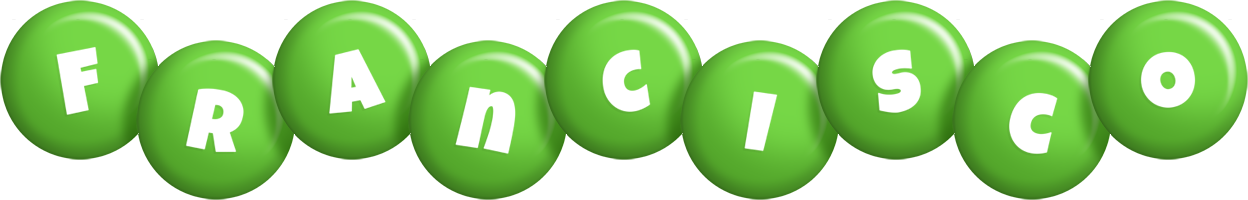 Francisco candy-green logo