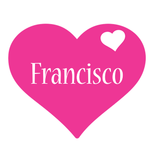 Francisco love-heart logo