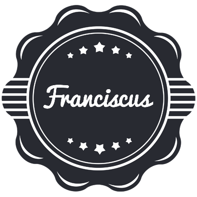 Franciscus badge logo