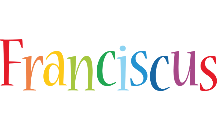 Franciscus birthday logo