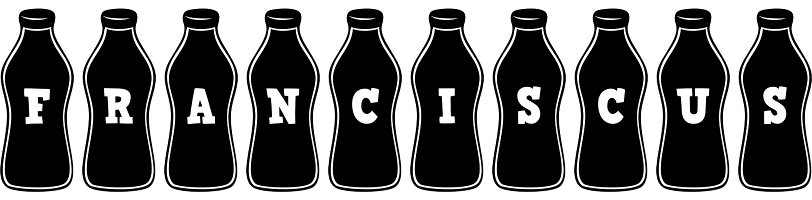 Franciscus bottle logo