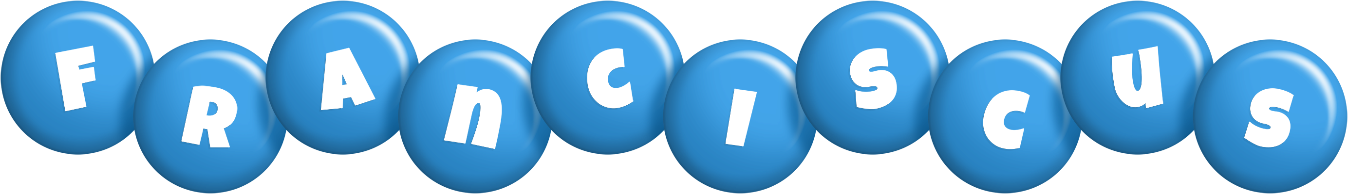 Franciscus candy-blue logo