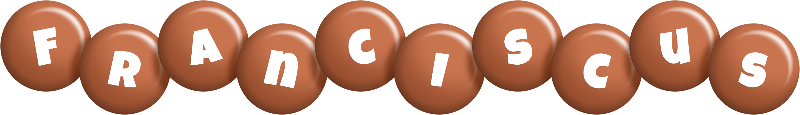 Franciscus candy-brown logo