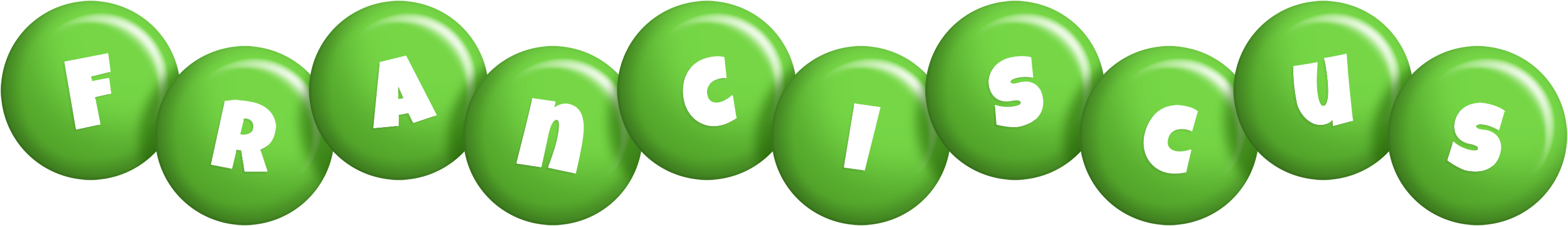 Franciscus candy-green logo