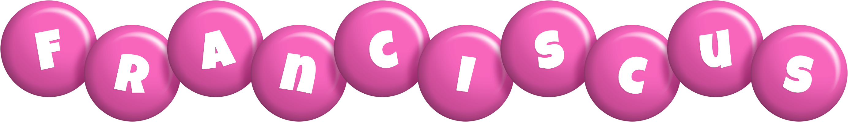 Franciscus candy-pink logo