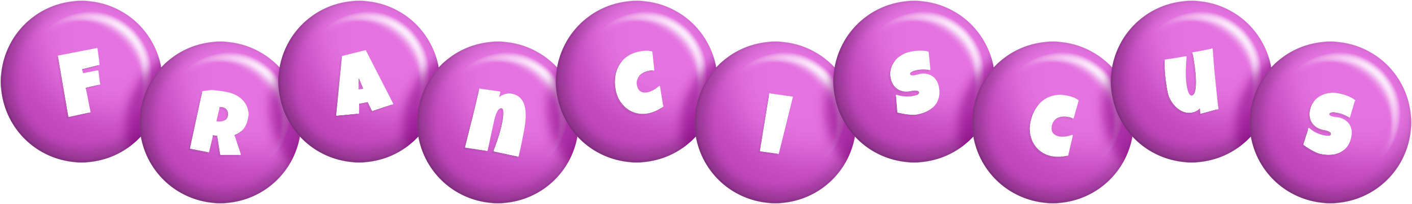 Franciscus candy-purple logo