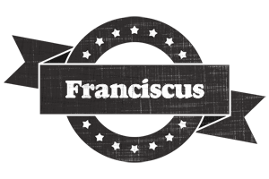 Franciscus grunge logo