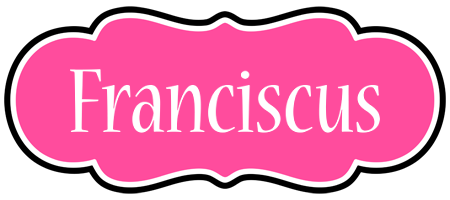 Franciscus invitation logo