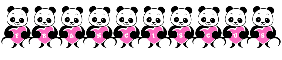 Franciscus love-panda logo