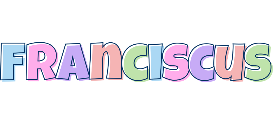 Franciscus pastel logo