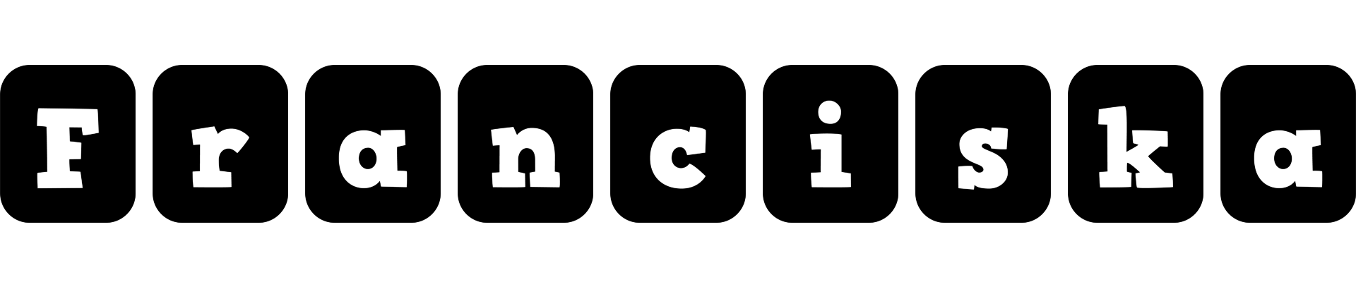 Franciska box logo