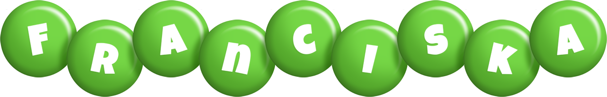 Franciska candy-green logo