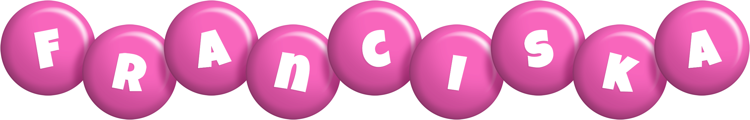 Franciska candy-pink logo