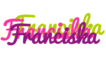 Franciska flowers logo