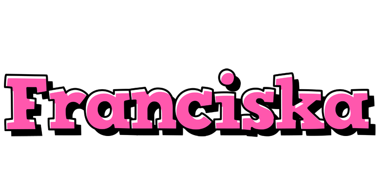 Franciska girlish logo