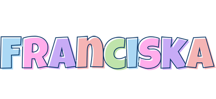 Franciska pastel logo