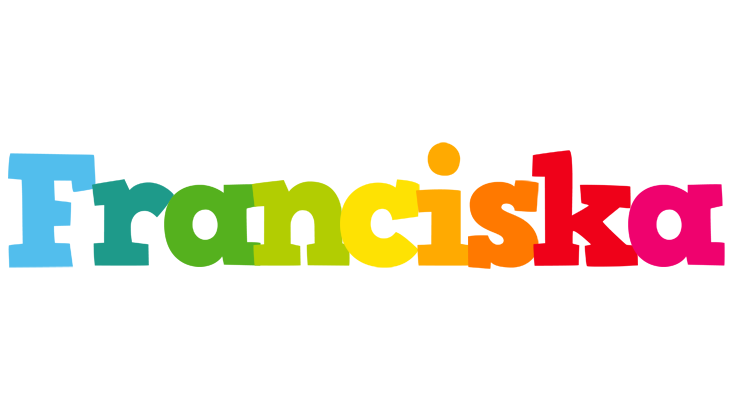 Franciska rainbows logo