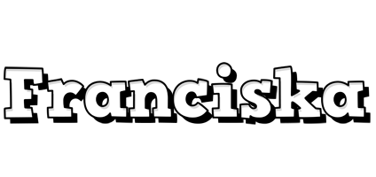 Franciska snowing logo