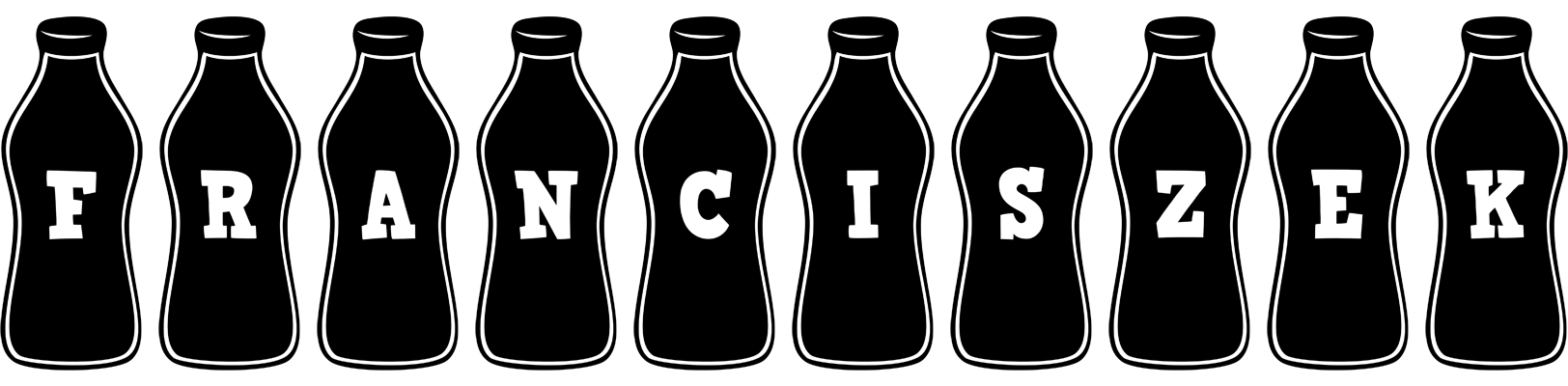 Franciszek bottle logo