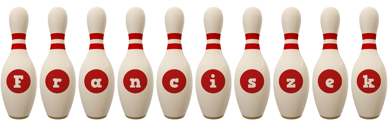 Franciszek bowling-pin logo