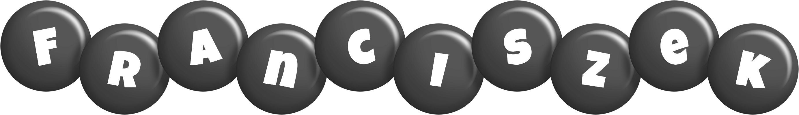 Franciszek candy-black logo
