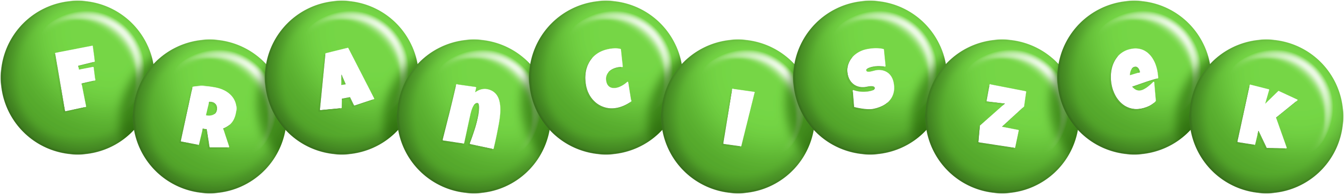 Franciszek candy-green logo