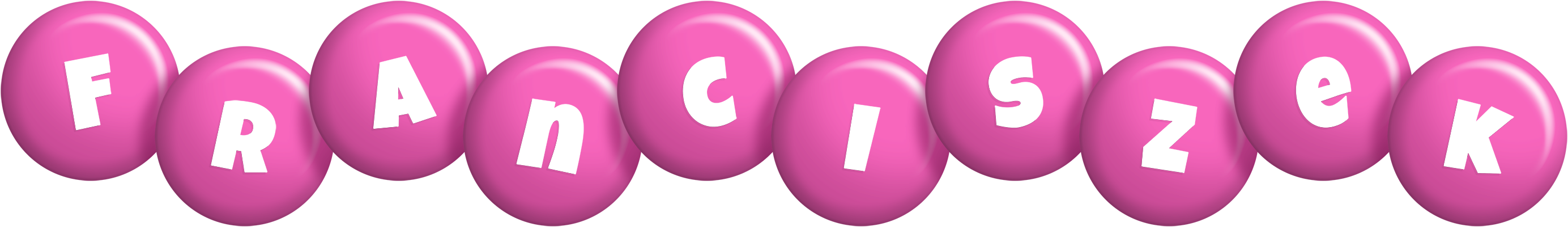 Franciszek candy-pink logo