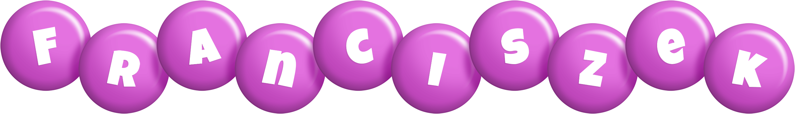 Franciszek candy-purple logo