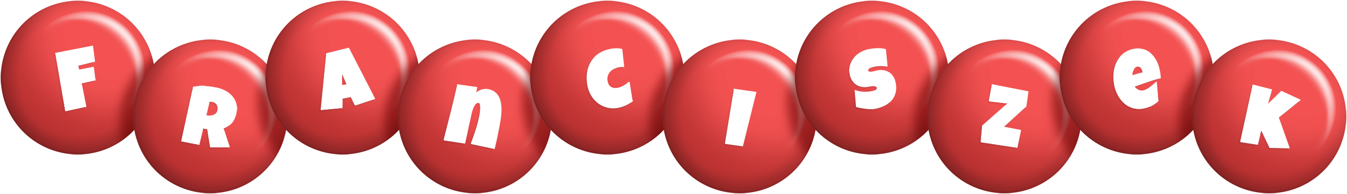 Franciszek candy-red logo